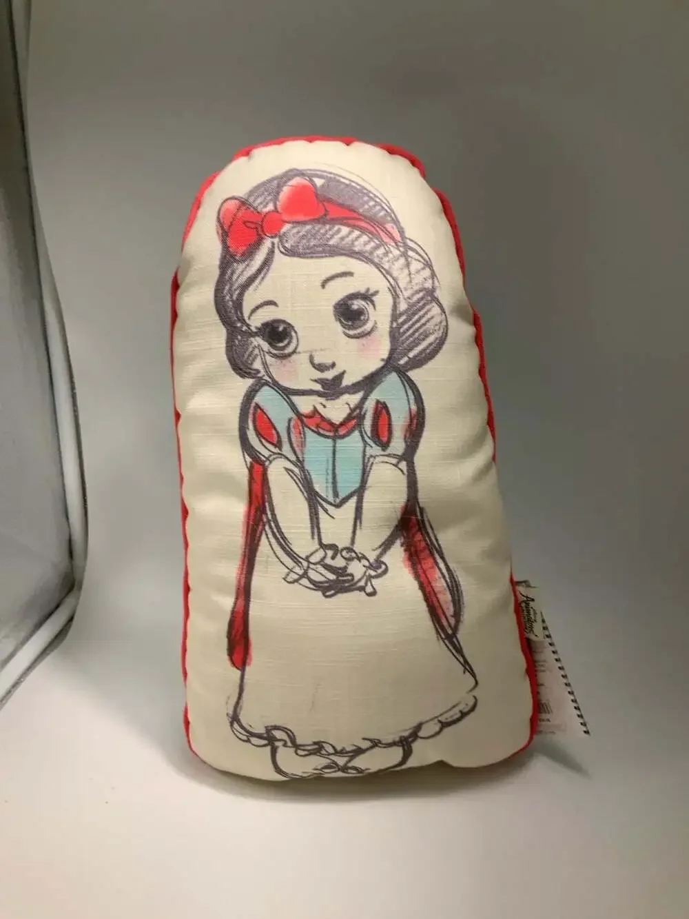 Disney Store Animators Collection Snow White Figural Decorative Pillow